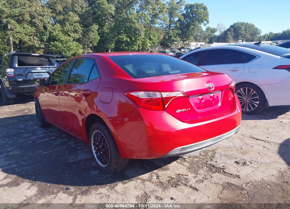 2019 TOYOTA COROLLA LE VIN: 2T1BURHE1KC215686