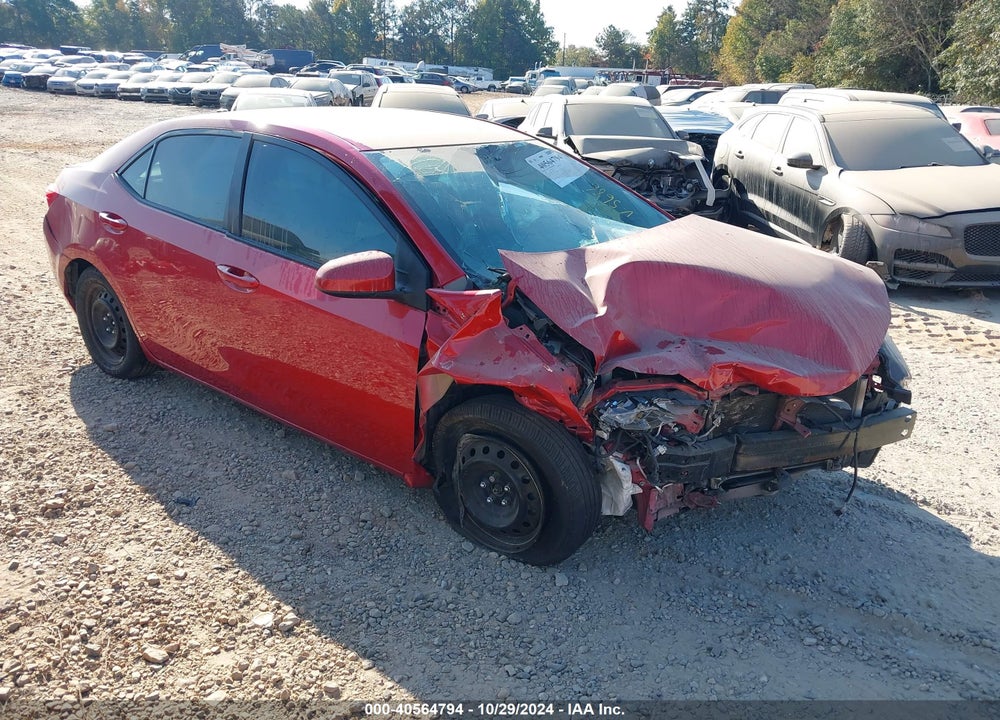 2019 TOYOTA COROLLA LE VIN: 2T1BURHE1KC215686