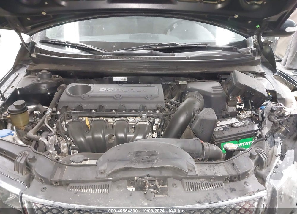 2010 KIA FORTE EX VIN: KNAFU4A27A5127626