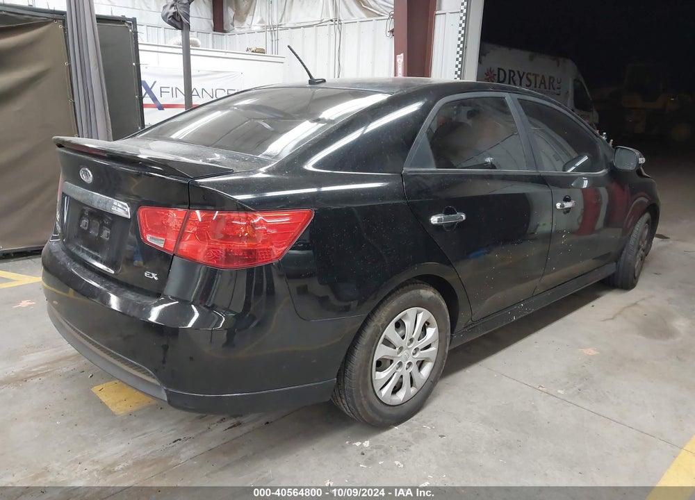2010 KIA FORTE EX VIN: KNAFU4A27A5127626
