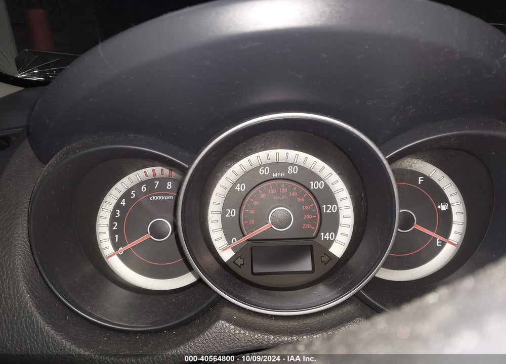 2010 KIA FORTE EX VIN: KNAFU4A27A5127626