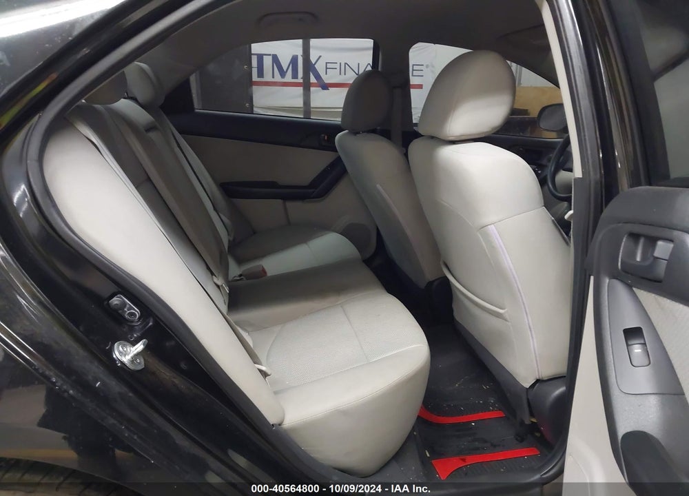 2010 KIA FORTE EX VIN: KNAFU4A27A5127626