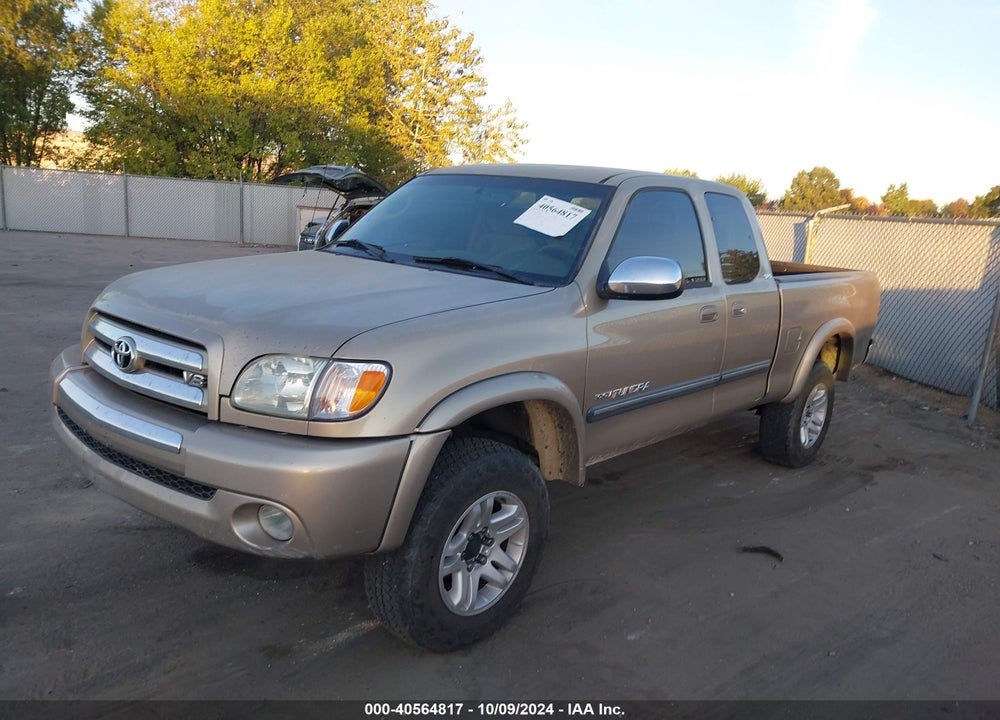 2003 TOYOTA TUNDRA SR5 V8 VIN: 5TBBT44123S405281