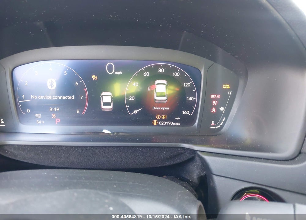 2023 HONDA ACCORD VIN: 1HGCY1F31PA036010