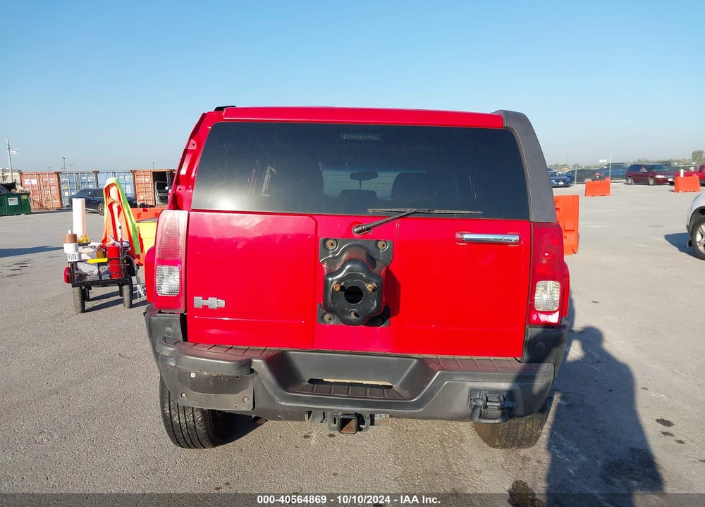 2007 HUMMER H3 SUV VIN: 5GTDN13E978181958