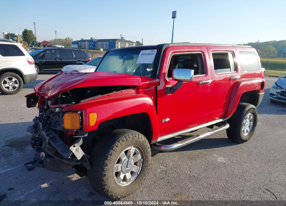 2007 HUMMER H3 SUV VIN: 5GTDN13E978181958