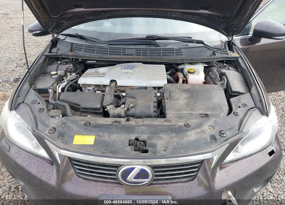 2011 LEXUS CT 200H PREMIUM VIN: JTHKD5BH0B2044521