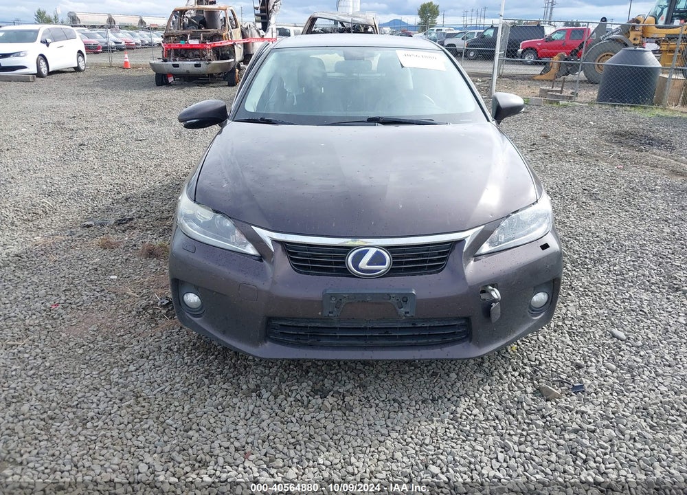 2011 LEXUS CT 200H PREMIUM VIN: JTHKD5BH0B2044521
