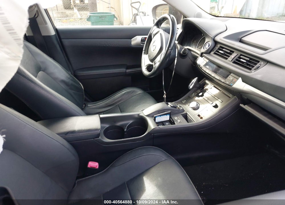 2011 LEXUS CT 200H PREMIUM VIN: JTHKD5BH0B2044521