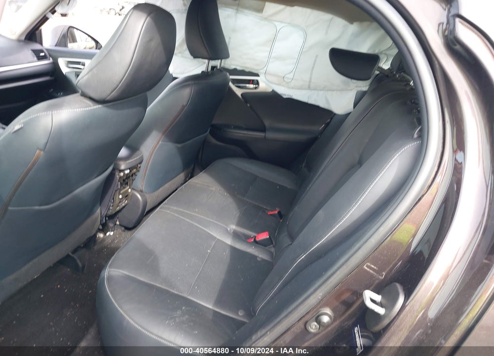 2011 LEXUS CT 200H PREMIUM VIN: JTHKD5BH0B2044521
