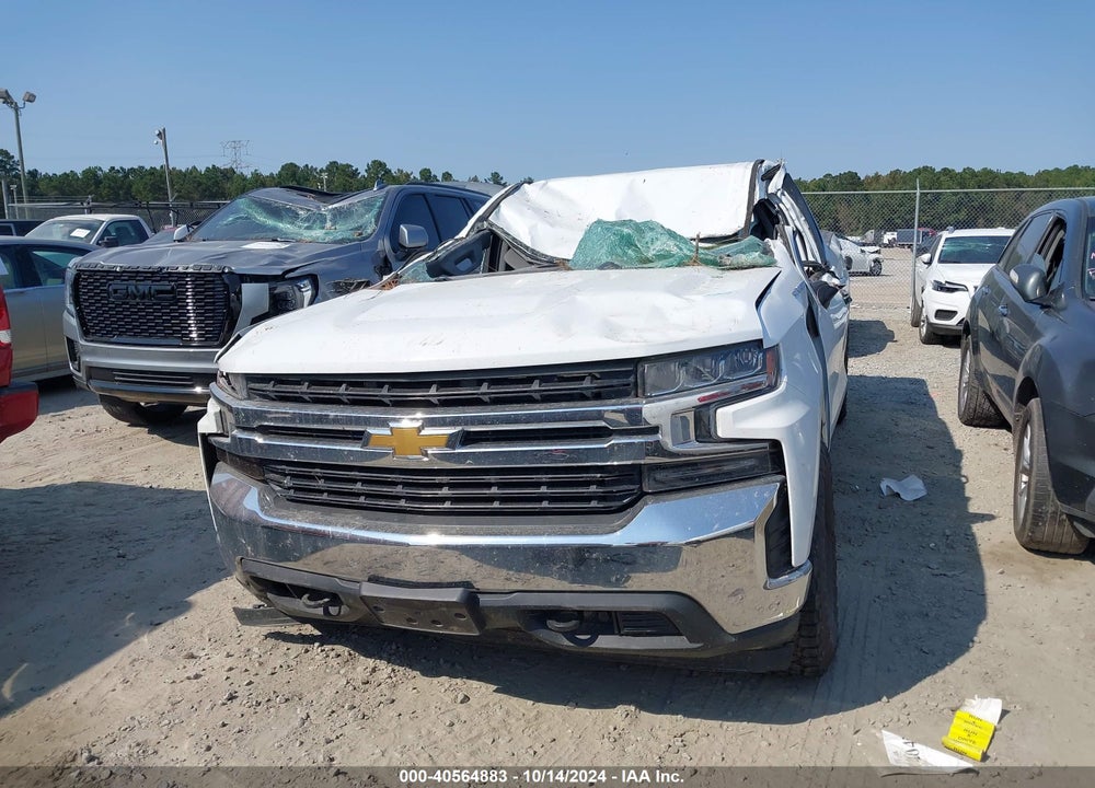 2019 CHEVROLET SILVERADO 1500 LT VIN: 1GCUYDEDXKZ335939