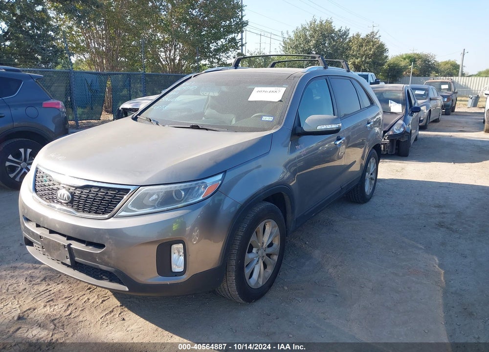2014 KIA SORENTO EX V6 VIN: 5XYKU4A79EG492187