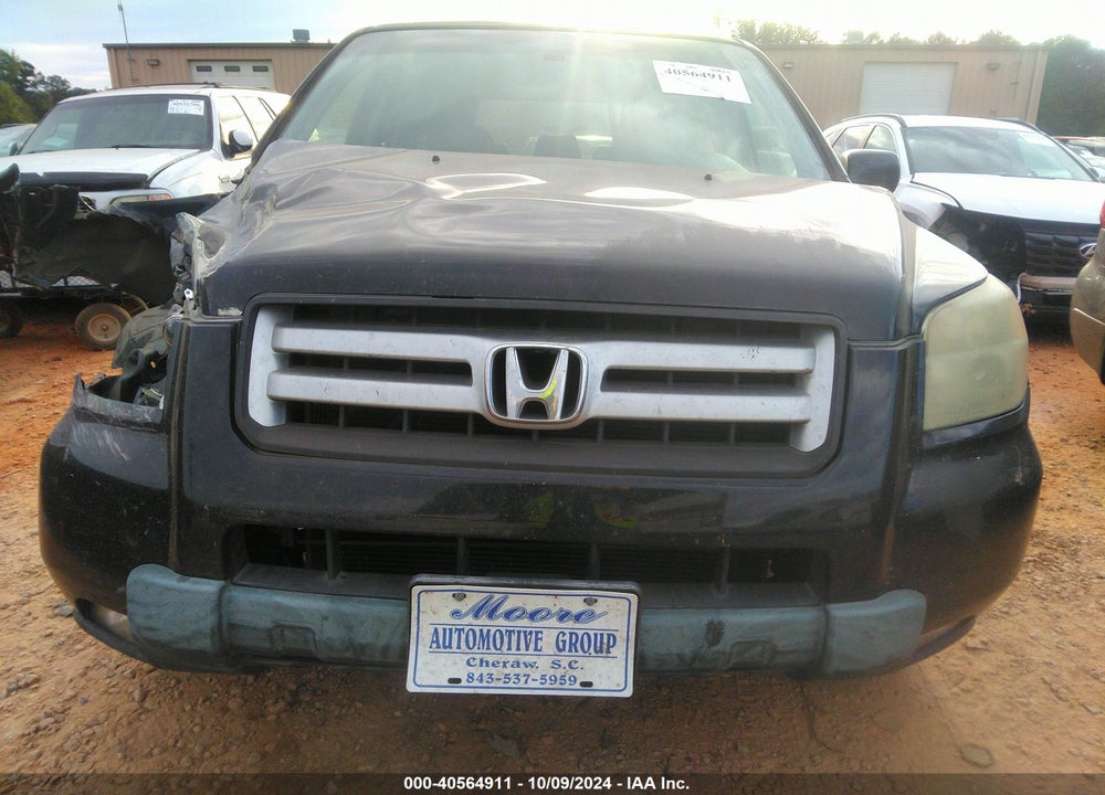 2006 HONDA PILOT EX-L VIN: 5FNYF28616B019530