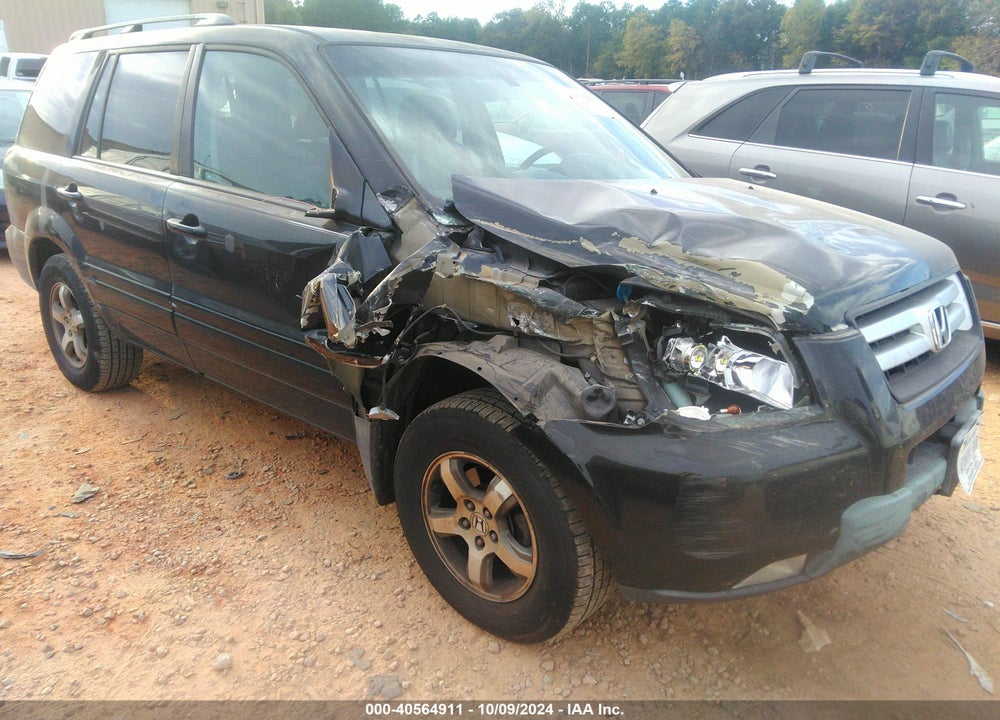 2006 HONDA PILOT EX-L VIN: 5FNYF28616B019530
