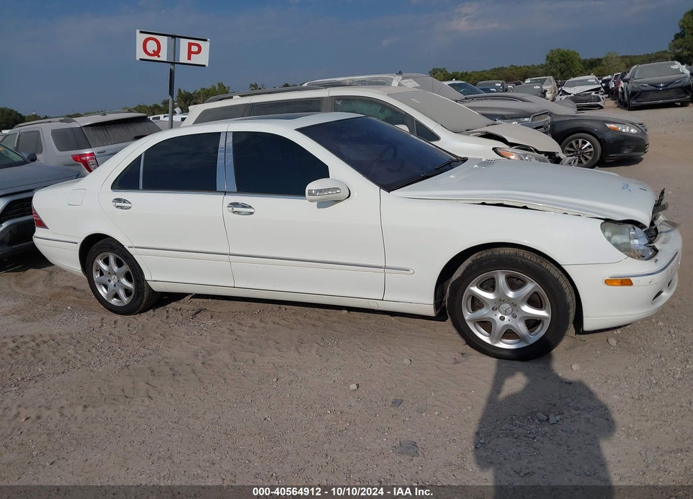 2005 MERCEDES-BENZ S 500 4MATIC VIN: WDBNG84J85A455374