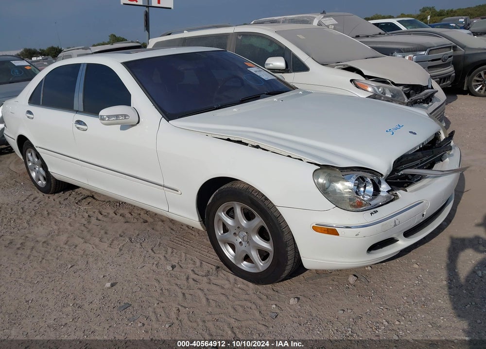 2005 MERCEDES-BENZ S 500 4MATIC VIN: WDBNG84J85A455374