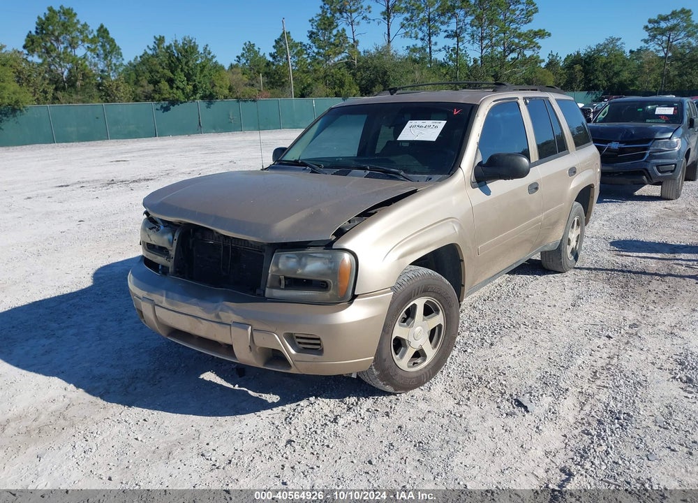 2006 CHEVROLET TRAILBLAZER LS VIN: 1GNDS13SX62331526