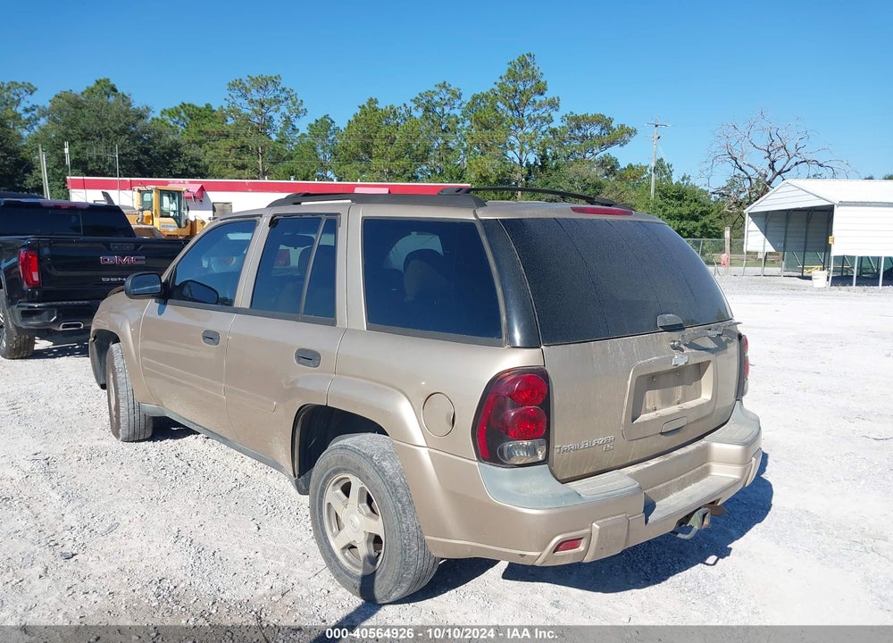 2006 CHEVROLET TRAILBLAZER LS VIN: 1GNDS13SX62331526