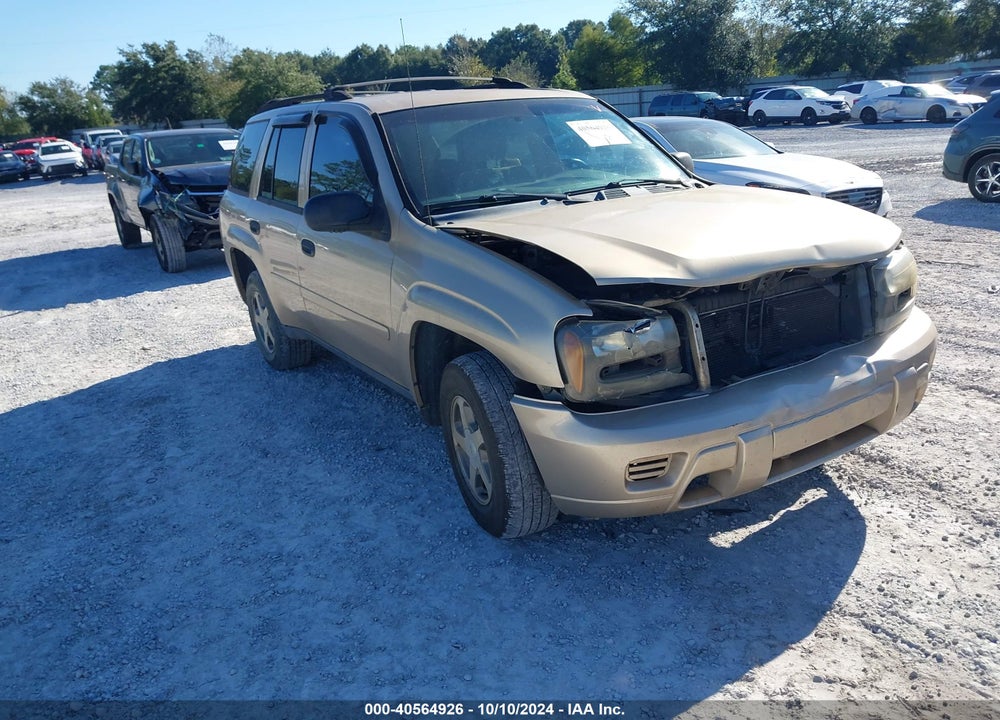 2006 CHEVROLET TRAILBLAZER LS VIN: 1GNDS13SX62331526