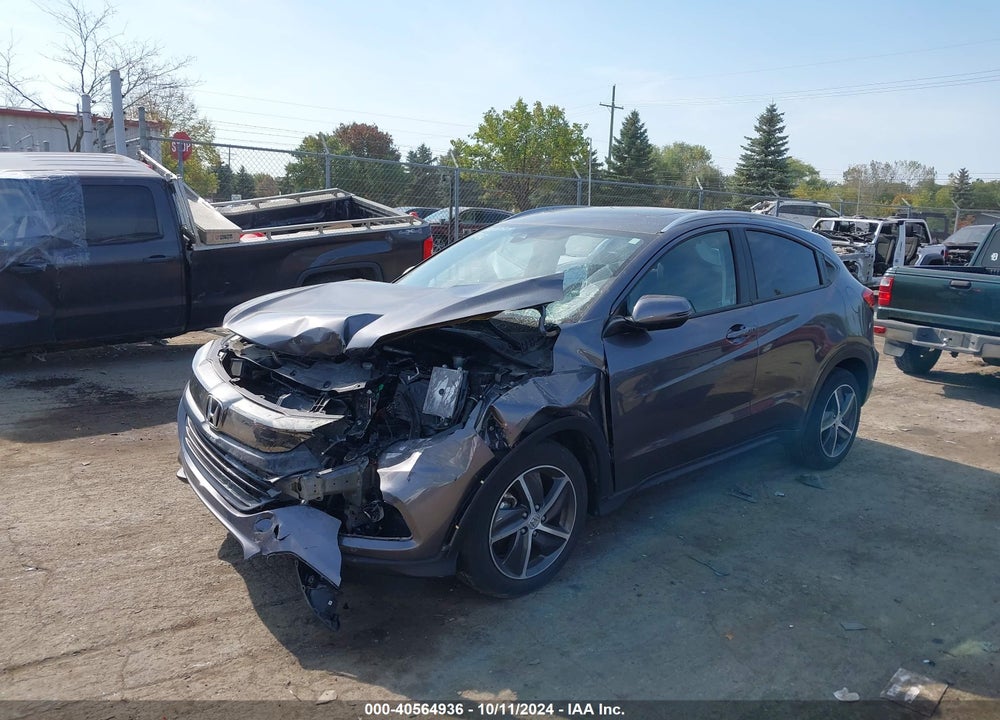 2022 HONDA HR-V AWD EX VIN: 3CZRU6H52NM737066