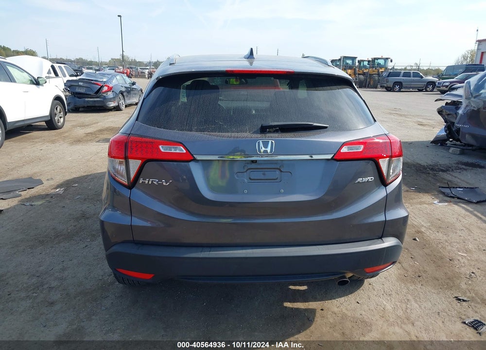 2022 HONDA HR-V AWD EX VIN: 3CZRU6H52NM737066