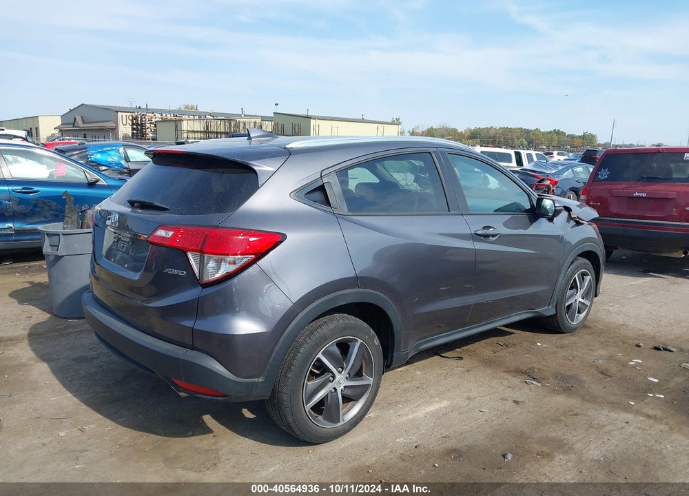 2022 HONDA HR-V AWD EX VIN: 3CZRU6H52NM737066