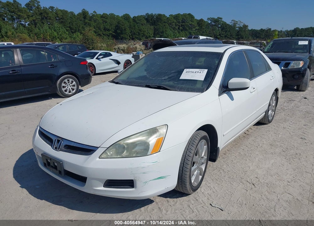 2007 HONDA ACCORD 3.0 EX VIN: 1HGCM66597A094179