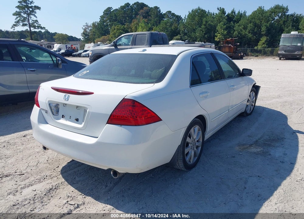 2007 HONDA ACCORD 3.0 EX VIN: 1HGCM66597A094179
