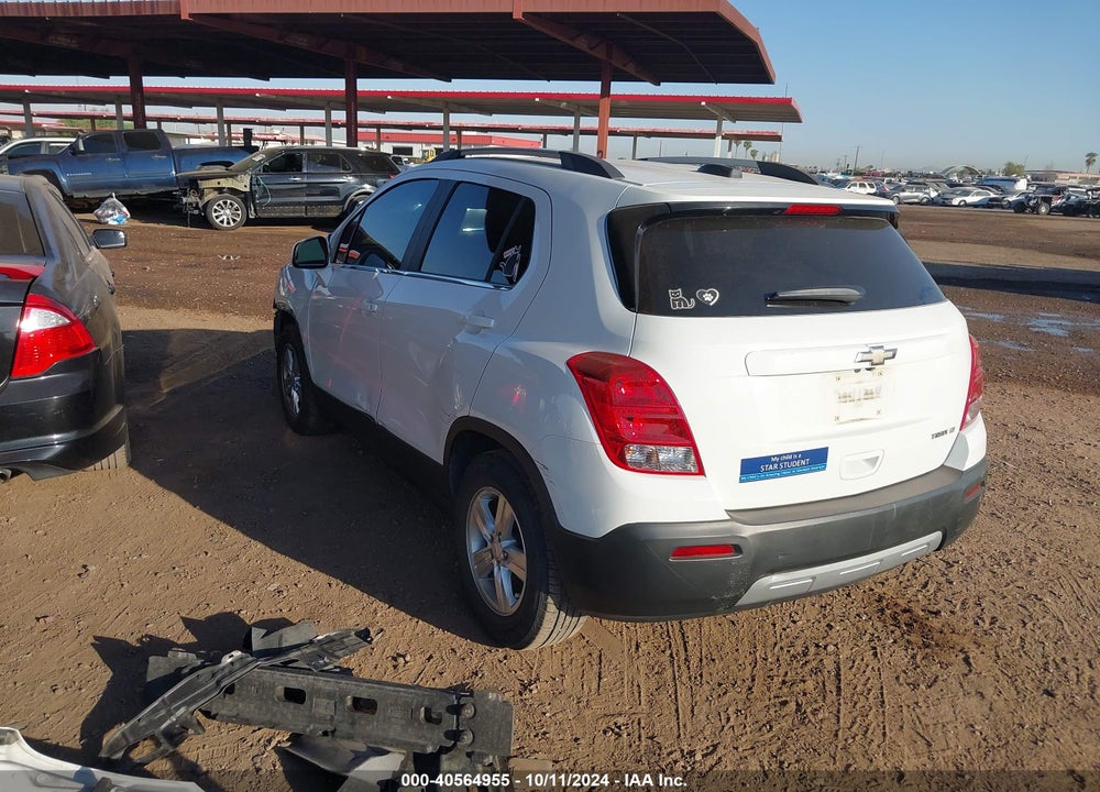 2015 CHEVROLET TRAX LT VIN: KL7CJLSB4FB058469