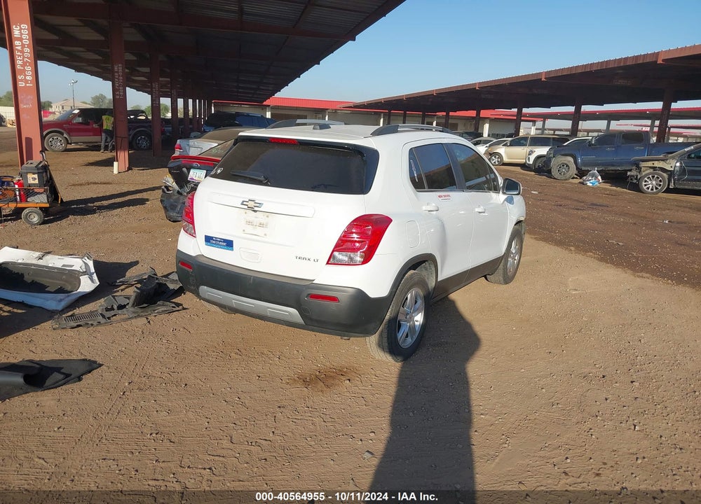 2015 CHEVROLET TRAX LT VIN: KL7CJLSB4FB058469