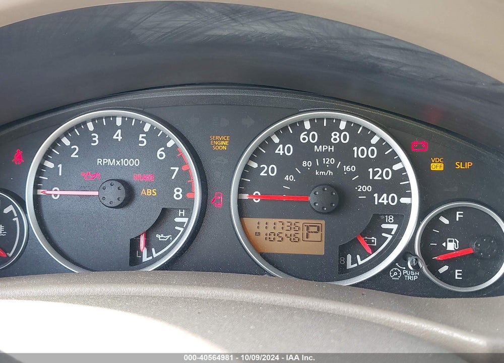 2008 NISSAN PATHFINDER SE VIN: 5N1AR18U98C601078