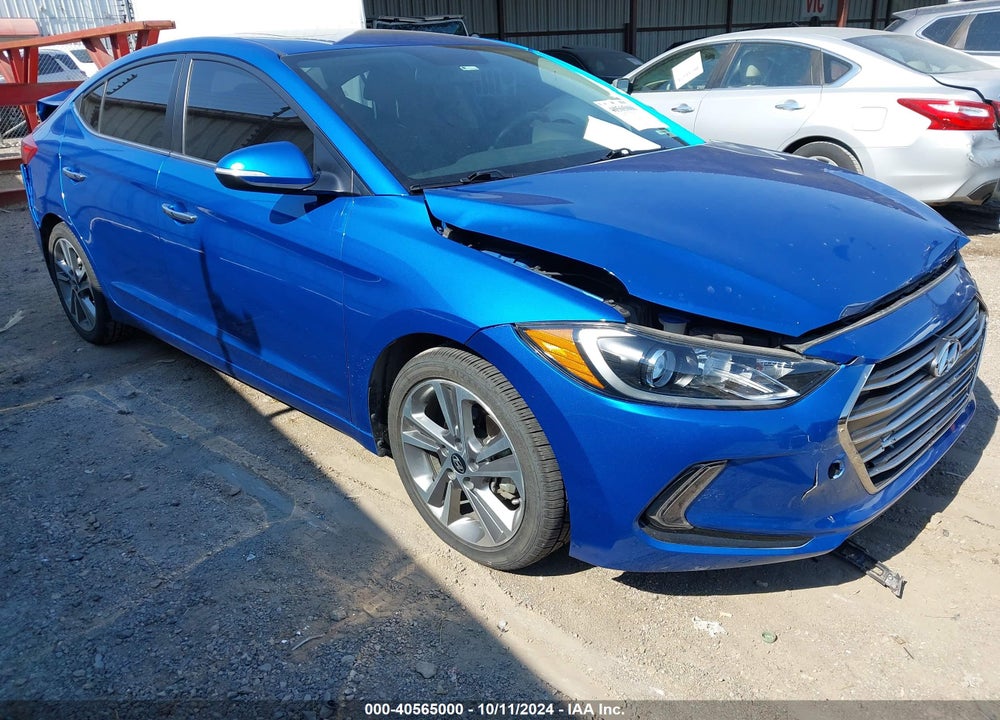 2017 HYUNDAI ELANTRA LIMITED VIN: KMHD84LF4HU263089