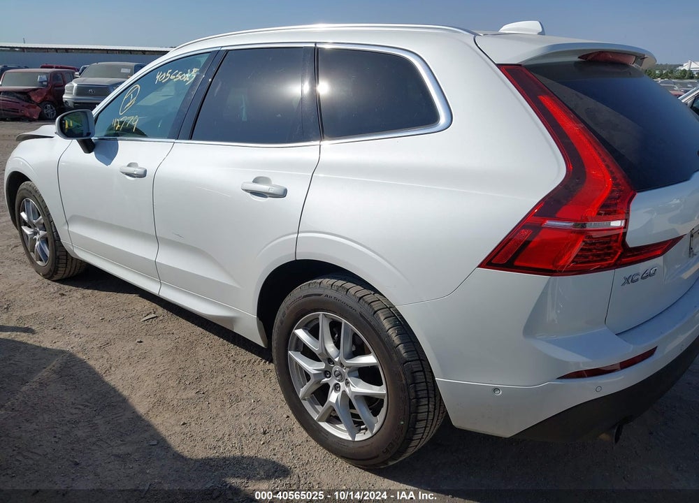 2019 VOLVO XC60 T5 MOMENTUM VIN: LYV102RK3KB315966