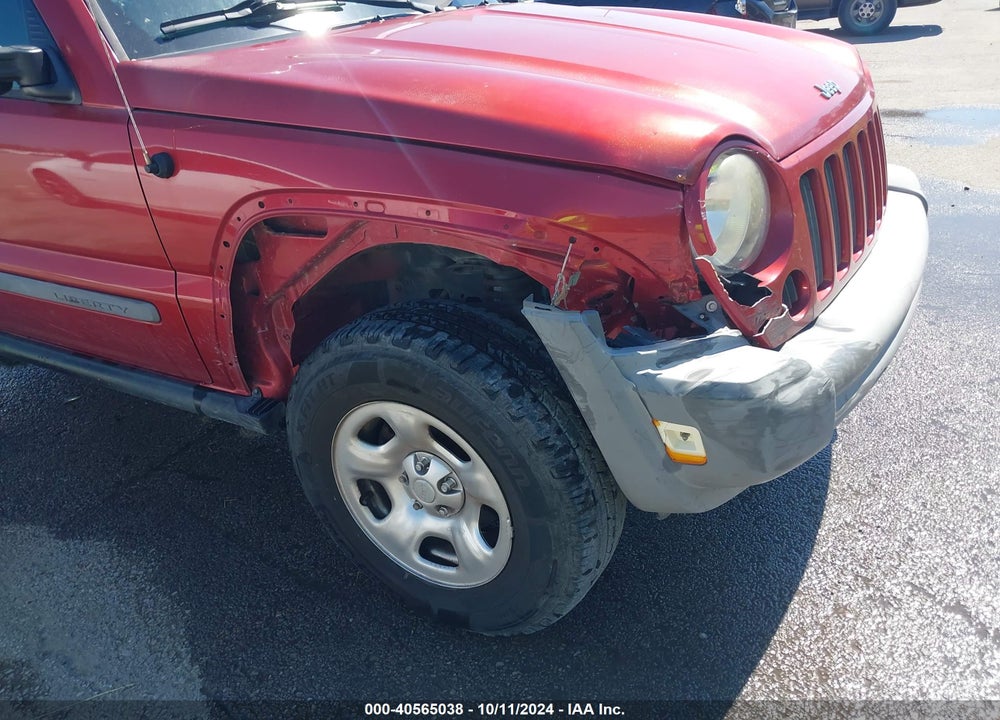 2005 JEEP LIBERTY SPORT VIN: 1J4GK48K55W718423