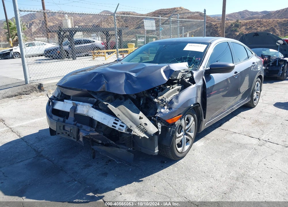 2018 HONDA CIVIC LX VIN: 2HGFC2F57JH537642
