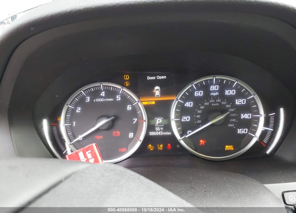 2020 ACURA MDX TECHNOLOGY PACKAGE VIN: 5J8YD4H54LL024496