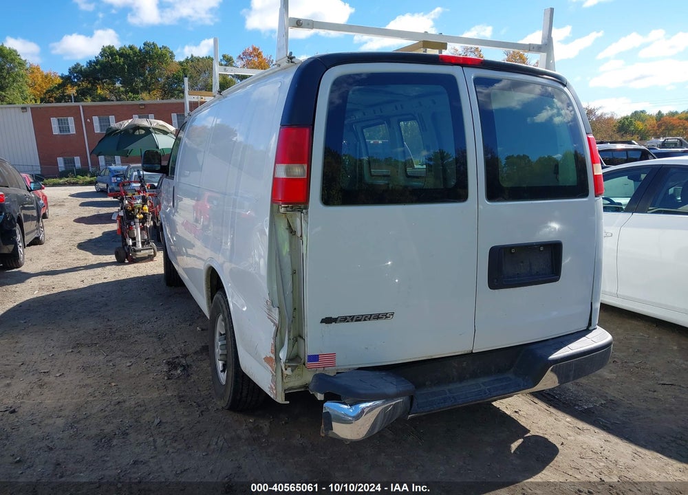 2009 CHEVROLET EXPRESS 2500 WORK VAN VIN: 1GCGG25CX91141190