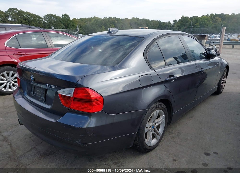 2008 BMW 328I VIN: WBAVA33568K053066