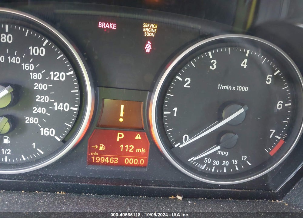 2008 BMW 328I VIN: WBAVA33568K053066