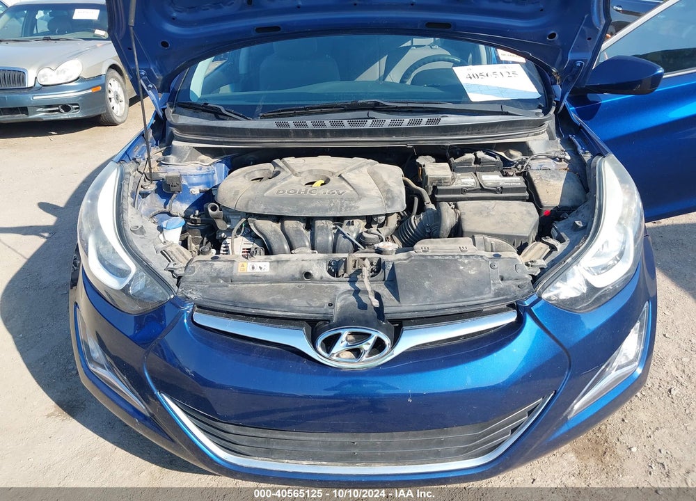2015 HYUNDAI ELANTRA SE VIN: 5NPDH4AE1FH609850