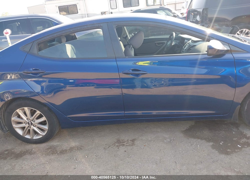 2015 HYUNDAI ELANTRA SE VIN: 5NPDH4AE1FH609850
