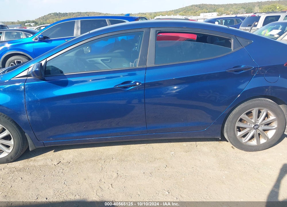 2015 HYUNDAI ELANTRA SE VIN: 5NPDH4AE1FH609850
