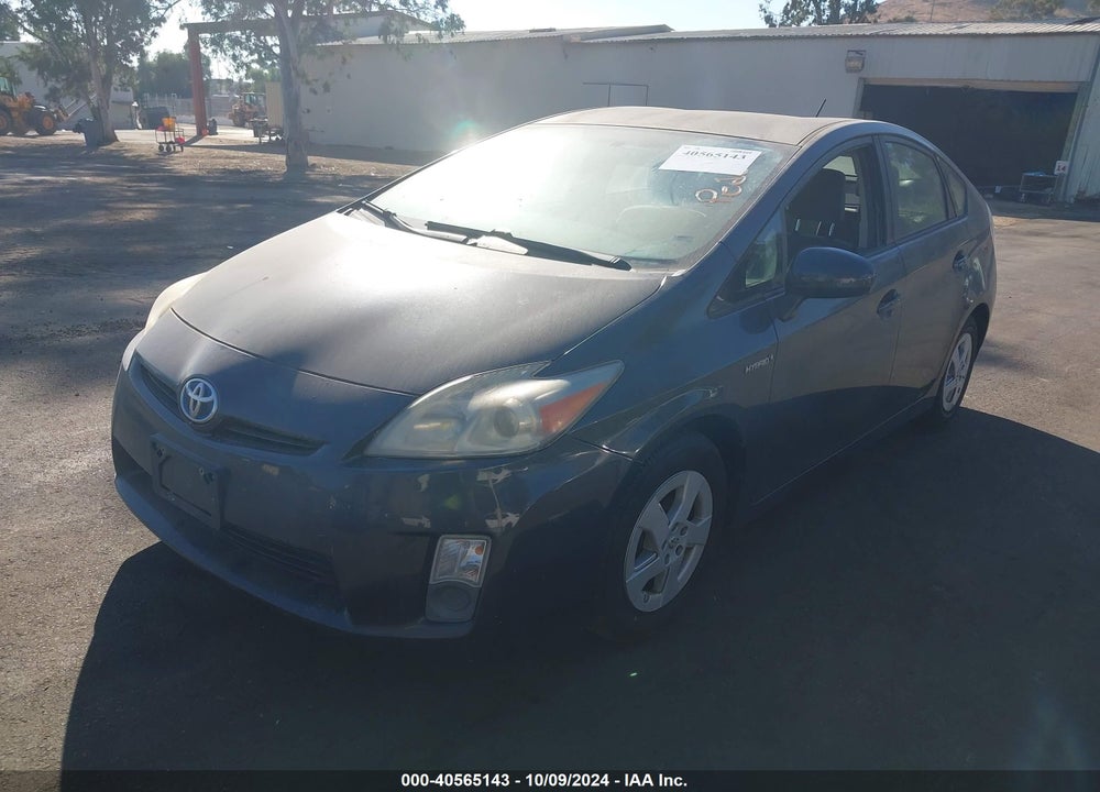 2011 TOYOTA PRIUS THREE VIN: JTDKN3DU2B5341804