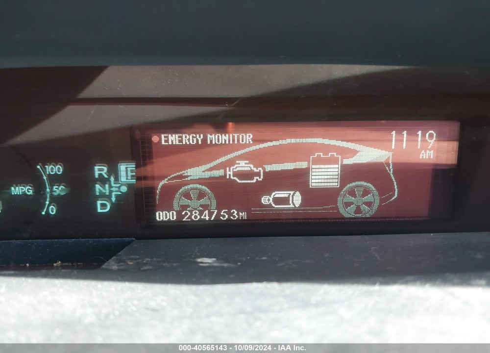 2011 TOYOTA PRIUS THREE VIN: JTDKN3DU2B5341804