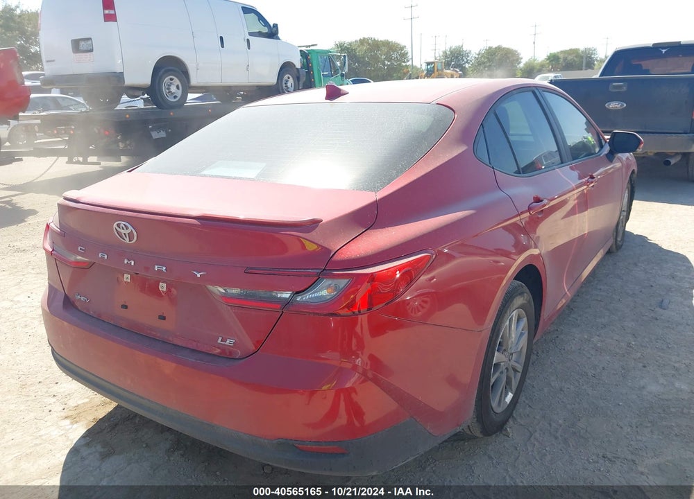 2025 TOYOTA CAMRY LE VIN: 4T1DAACK1SU039429