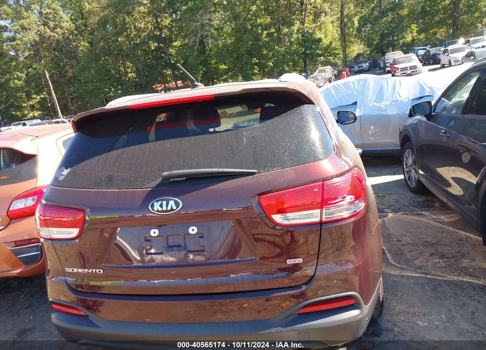2017 KIA SORENTO 2.4L LX VIN: 5XYPG4A38HG245144
