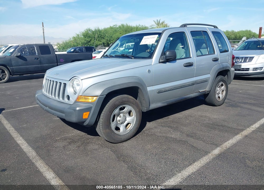 2007 JEEP LIBERTY SPORT VIN: 1J4GL48K97W531539