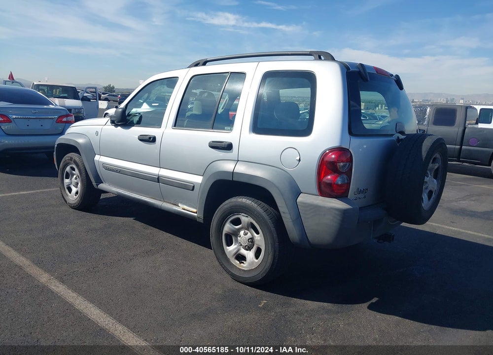 2007 JEEP LIBERTY SPORT VIN: 1J4GL48K97W531539