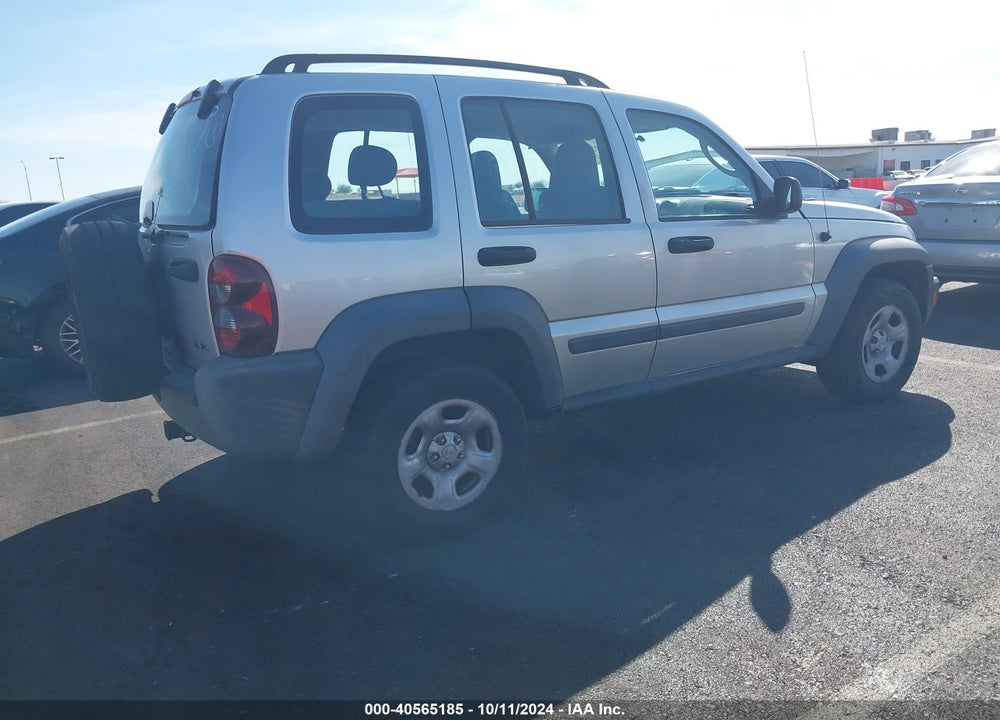 2007 JEEP LIBERTY SPORT VIN: 1J4GL48K97W531539