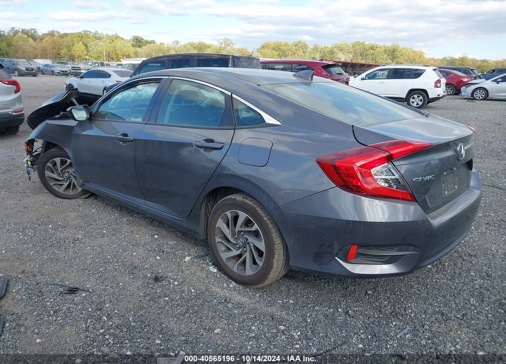 2017 HONDA CIVIC EX VIN: 2HGFC2F71HH570096
